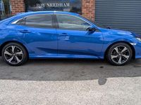 Used Honda Civic SR 126 HP (92 kW) 2019 Blue Hatchback