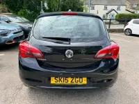 Usado Vauxhall Corsa Excite 70 HP (51 kW) 2015 Preto Citadino