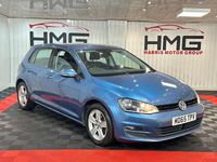 Used VW Golf VII Match 2015 Blue Hatchback