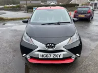 Used Toyota Aygo x-press 69 HP (50 kW) 2017 Black Hatchback