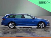 Used Skoda Octavia SE L 147 HP (108 kW) 2022 Race blue metallic Estate