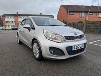 Used Kia Rio 107 HP (78 kW) 2012 Silver Hatchback