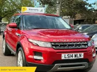 Used Land Rover Range Rover evoque Prestige 190 HP (139 kW) 2013 Red SUV