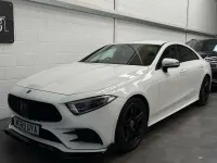 Käytetty Mercedes CLS350 AMG line 2019 Valkoinen Coupe - kaksiovinen