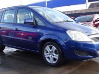 Used Vauxhall Zafira 115 HP (84 kW) 2010 Blue MPV