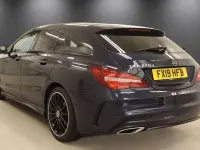 Used Mercedes CLA220 Shooting Brake AMG line 170 HP (125 kW) 2019 Blue Estate