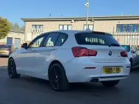 Used BMW 120 Sport Line 184 HP (135 kW) 2019 White Hatchback