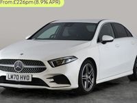 Used Mercedes A200 AMG line 150 HP (110 kW) 2020 White Sedan