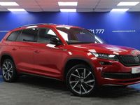 Used Skoda Kodiaq SportLine 190 HP (139 kW) 2021 Red SUV