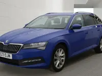 Used Skoda Superb SE Technology 150 HP (110 kW) 2022 Blue Estate