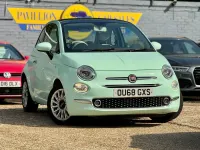 Used Fiat 500 Lounge 69 HP (50 kW) 2018 Green Hatchback