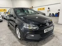 Used VW Polo R-line 2014 Black Hatchback