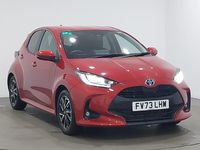 Used Toyota Yaris Hybrid Design 116 HP (85 kW) 2023 Red Hatchback