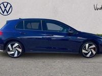 Used VW Golf VIII GTI 245 HP (180 kW) 2021 Blue Hatchback