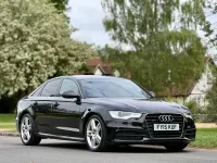 Usado Audi A6 S-Line 313 HP (230 kW) 2015 Preto Sedan
