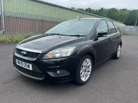 Used Ford Focus Zetec 2010 Black Hatchback