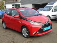 Used Toyota Aygo x-press 69 HP (50 kW) 2016 Red Hatchback