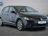Used VW Polo Life 95 HP (69 kW) 2023 Black Hatchback