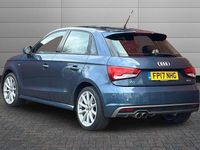 Used Audi A1 S-Line 125 HP (91 kW) 2017 Utopia blue Hatchback