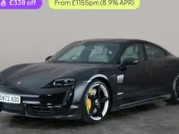 Begagnad Porsche Taycan Performance Package 559 kW (761 HK) 2022 Svart Sedan