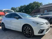 Used Seat Ibiza XCELLENCE Lux 110 HP (80 kW) 2023 White Hatchback
