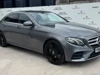 Begagnad Mercedes E220 AMG line 194 HK (142 kW) 2017 Grå Sedan