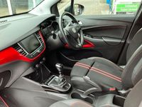 Used Vauxhall Crossland GS Line 110 HP (80 kW) 2022 Orange SUV