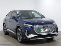 Used Audi Q4 e-tron S-Line 125 kW (170 HP) 2023 Blue SUV