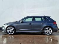 Used Audi A3 S-Line 116 HP (85 kW) 2019 Grey Sedan