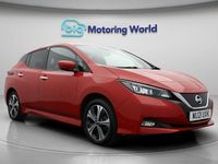 Usado Nissan Leaf Tekna 160 kW (218 HP) 2021 Vermelho Citadino