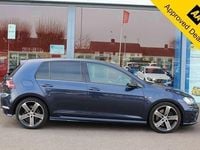 Used VW Golf VII R 298 HP (219 kW) 2017 Blue Hatchback
