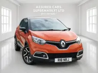 Used Renault Captur Dynamique 90 HP (66 kW) 2014 Orange/black SUV