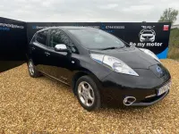 Used Nissan Leaf Acenta 80 kW (109 HP) 2014 Black Hatchback