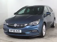 Used Vauxhall Astra SRi 105 HP (77 kW) 2016 Blue Estate