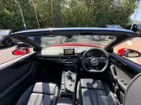 Used Audi A5 Cabriolet S-Line 190 HP (139 kW) 2019 Red Cabriolet