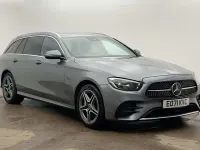 Usado Mercedes E300 AMG line 306 HP (225 kW) 2021 Cinzento Carrinha