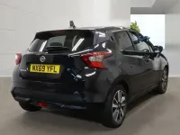 Used Nissan Micra N-Connecta 100 HP (73 kW) 2019 Black Hatchback