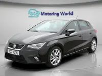 Usado Seat Ibiza FR 110 CV (80 kW) 2023 Negro Utilitario