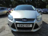 Used Ford Focus Zetec 125 HP (91 kW) 2012 Silver Hatchback