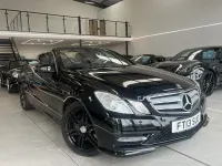 Used Mercedes E250 2013 Black Cabriolet