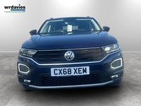 Used VW T-Roc SEL 115 HP (84 kW) 2018 Blue SUV