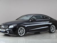 Used Mercedes C200 AMG line 2018 Black Coupe