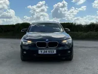 Begagnad BMW 120 2014 Blå Halvkombi