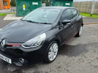 Used Renault Clio Dynamique 90 HP (66 kW) 2014 Red Hatchback