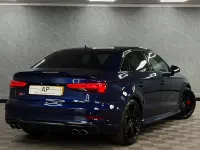 Used Audi S3 Black Edition 2017 Blue Sedan