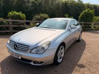 Used Mercedes CLS320 221 HP (162 kW) 2008 Silver Coupe