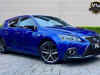 Used Lexus CT200h Sport Line 2018 Blue Hatchback