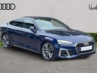 Used Audi A5 Sportback S-Line 200 HP (147 kW) 2024 Blue Hatchback