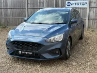 Usado Ford Focus ST-Line 150 HP (110 kW) 2019 Azul Citadino