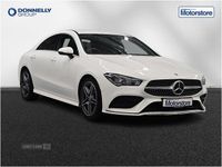 Used Mercedes CLA220 AMG line 2021 White Sedan